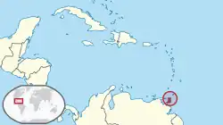 Mapa de Trindade e Tobago