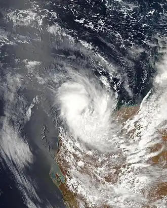 imagem ilustrativa de artigo Ciclone Dominic (2009)