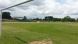 Arquibancadas do campo de futebol do KS Legion Głowaczów