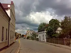 Vista da ponte sobre o rio Obra