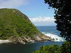 Foz de um rio no Tsitsikamma National Park