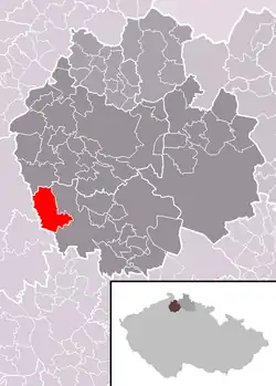 Localização de Tuhaň