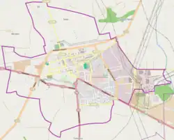 Localização de Turek na Polónia