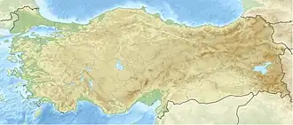 Ararate está localizado em: Turquia