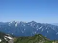 Os picos de Tateyama (Montanhas de Hida)