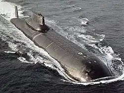 Submarino Nuclear russo, Akula (Акула), lançador de Mísseis Balísticos
