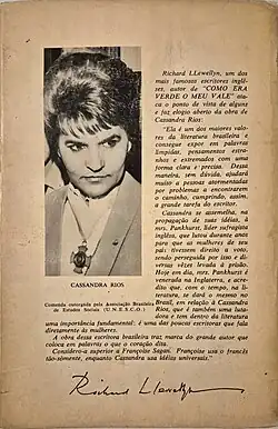 Contracapa do livro Um Escorpião Na Balança de Cassandra Rios.