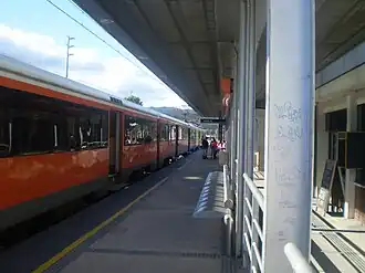 Composição na Estação Hualqui.