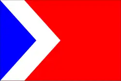 Bandeira de Újezdeček