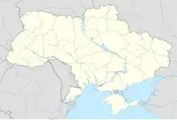 Localização de Stanytsia Luhanska