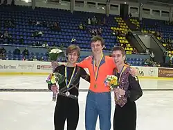 Medalhistas, individual masculino