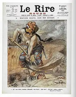 Capa de Le Rire Rouge. #43