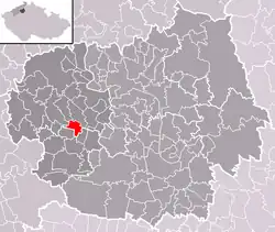 Localização de Úpohlavy