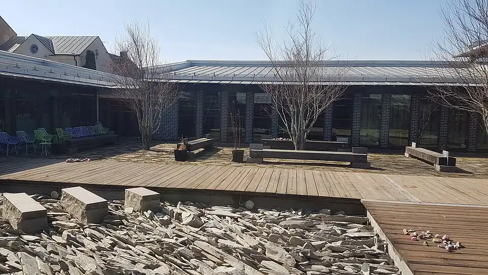 Exterior da biblioteca pública