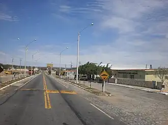 PB-233, na saída para Santa Luzia.