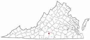 Localização de Renan, Virginia