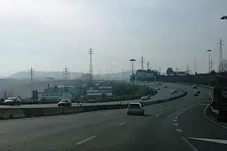 A caminho da Ponte do Freixo, em Campanhã