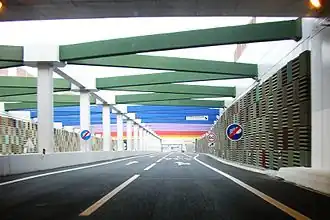 Entre os túneis de Soares dos Reis e o da Avenida da República, em Mafamude