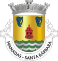 Brasão de armas de Manadas (Santa Bárbara)