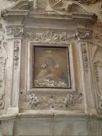 Madonna dell'Immacolata na Via dei Cappellari.
