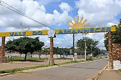 Entrada principal do templo-mãe Vale do Amanhecer.