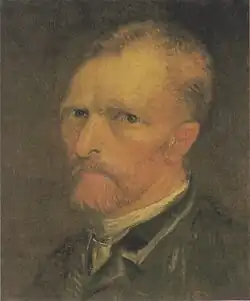 Autorretrato, outono, 1886, Paris, Museu Municipal de Haia, Haia