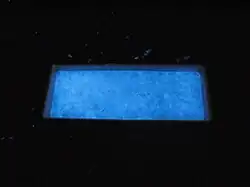 Bioluminescência de um Ostracodo.