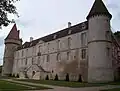 Fachada do Château de Bazoches