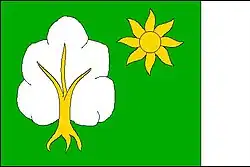 Bandeira de Velké Albrechtice