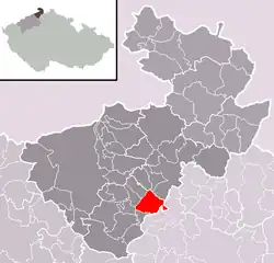 Localização de Velká Bukovina