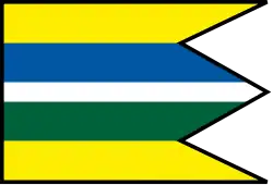 Bandeira de Veľká Lúka