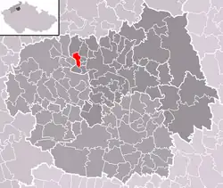 Localização de Velké Žernoseky