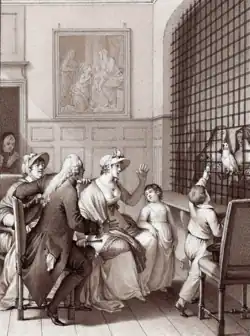 Moreau le jeune: Parlatório