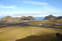 O aeroporto de Vestmannaeyjar