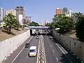 Vista no sentido Av. Faria Lima.