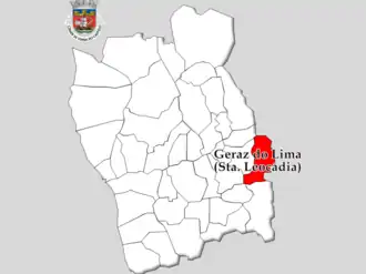 Localização no Município de Viana do Castelo