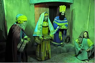 6ª Cena: Epifania dos Três Reis Magos do Oriente