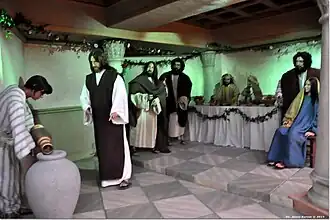 12ª Cena: A transformação da água em vinho nas Bodas de Caná