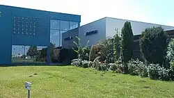 Fábrica de máquinas em Győr