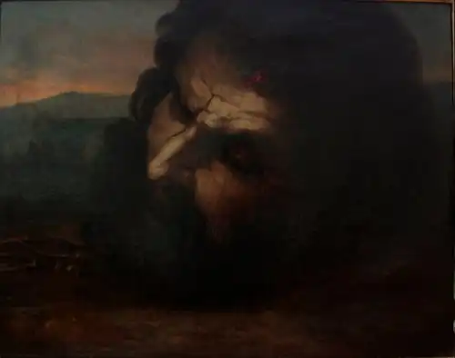 Cabeça de Golias, na Fundação Dionísio Pinheiro e Alice Cardoso Pinheiro