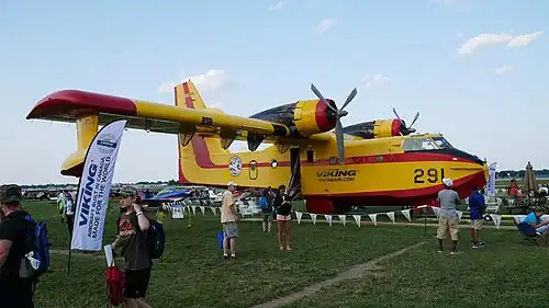 Viking Air Canadair CL-215A na AirVenture 2019.