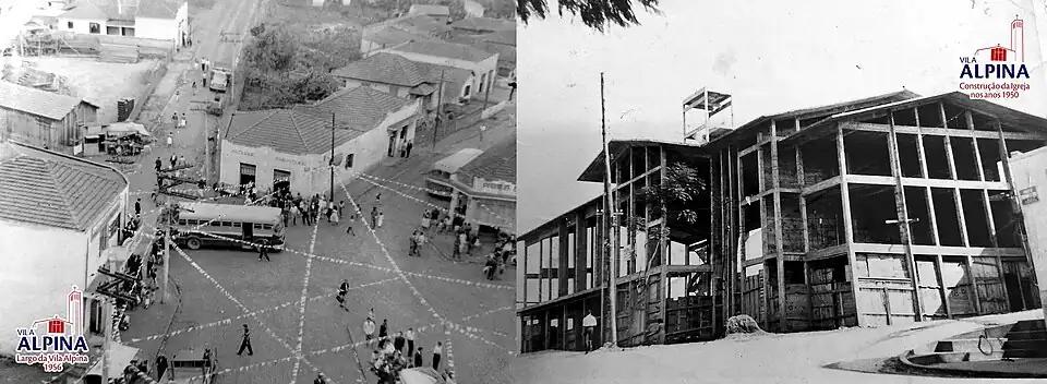 Paróquia Nossa Senhora do Carmo - Praça Coronel Melo Gaia, s/nº, Vila Alpina.