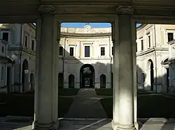 Pátio interior da Villa Giulia, Roma