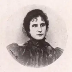 Virgínia da Fonseca no Álbum Açoriano, 1903.