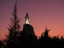 Vista panorâmica do santuário