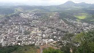 Vista parcial de Manhuaçu