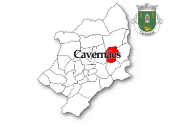 Localização no município de Viseu