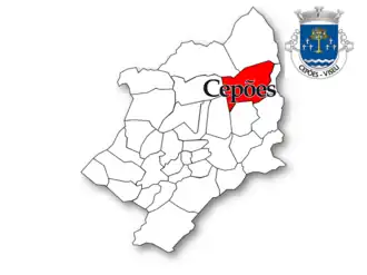 Localização no Município de Viseu