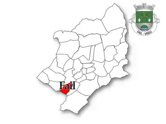 Localização no Município de Viseu