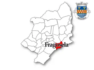 Localização no município de Viseu